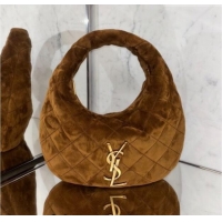 Promotional Saint Laurent Icarino Mini Bag in Quilted Nappa Leather 851689 Caramel Cognac 2026