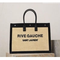 Good Looking Saint Laurent Rive Gauche Large Tote bag in Woven 509415 Beige 2026