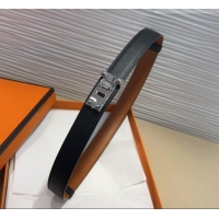 Most Popular Hermes Collier de Chien Belt 2.5cm in Madame Calfskin with Silver Hardware 0314 Black 2025