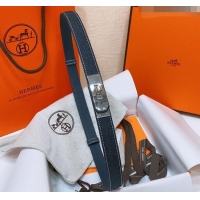 Market Sells Hermes Kelly Jean Belt 1.8cm in Denim and Epsom Leather 0314 Dark Blue 2025