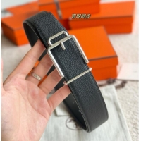 Inexpensive Hermes Men's Volte-Face Belt Buckle & Reversible Leather Strap 3.8cm H5011 Black 2025