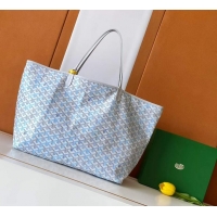 Buy Discount Goyard Limited Editions Saint Louis Tote Bag GM G8001 Multicolored Polar Blue 2026