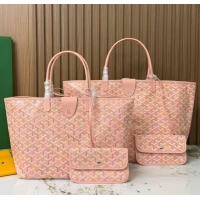 Grade Design Goyard Limited Editions Saint Louis Tote Bag GM G8001 Multicolored Powder Pink 2026