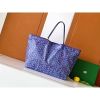 Famous Brand Goyard Limited Editions Saint Louis Tote Bag GM G8001 Multicolored Blueberry Purple 2026