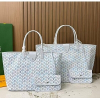 Inexpensive Goyard Limited Editions Saint Louis Tote Bag PM G8002 Multicolored Polar Blue 2026