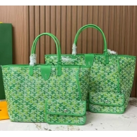 Trendy Design Goyard Limited Editions Saint Louis Tote Bag PM G8002 Multicolored Meadow Green 2026