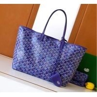 Best Product Goyard Limited Editions Saint Louis Tote Bag PM G8002 Multicolored Blueberry Purple 2026