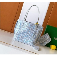 Good Taste Goyard Anjou Saint Louis Tote Bag Mini G8003 Multicolored Polar Blue 2026