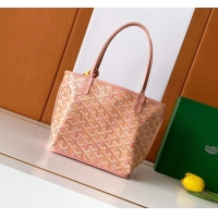 Grade Design Goyard Anjou Saint Louis Tote Bag Mini G8003 Multicolored Powder Pink 2026