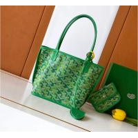 Well Crafted Goyard Anjou Saint Louis Tote Bag Mini G8003 Multicolored Meadow Green 2026