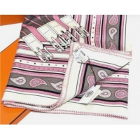 Famous Brand Hermes Mors a Jouets Bandana Shawl In Cashmere And Silk 140cm H2443 Pink