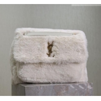 Super Quality Saint Laurent Niki Bag in Rabbit Fur 498830 White 2026