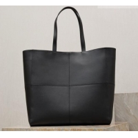 Top Design Saint Laurent Paris 4 Carre Tote Bag in Leather 862368 Black 2026
