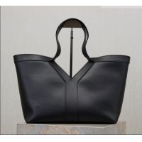 Top Quality Saint Laurent Y small tote bag in leather 835274 Black 2026