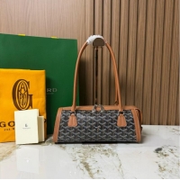Best Product Goyard Bonbonnière Shoulder Bag 020223 Black And Tan 2026