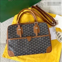 Best Price Goyard Ambassade MM Document Case Briefcase GY6027 Brown 2026