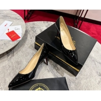 Luxury Christian Louboutin Kate Pumps 6.5cm in Patent Leather 0225078 Black 2026