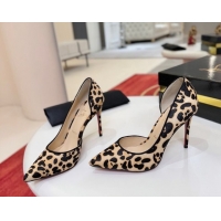 Shop Duplicate Christian Louboutin Iriza Pumps 10cm in Leopard Print 0225103 Beige 2026