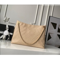 Big Discount Chanel Lambskin Leather Shopping Bag AS6241 Beige 2026