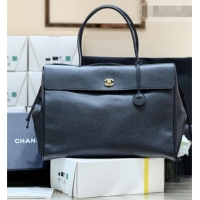 Inexpensive Chanel Large Shopping Bag in Grained Calfskin AS6289 Black 2026 Top Quality (Pre-order)