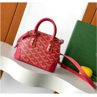 Top Quality Goyard Chevroches Vendome Nano Top Handle Bag Mini 2158 Red