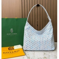 Buy Inexpensive Goyard Hobo Boheme Bag Mini 020225 Multicolored Polar Blue