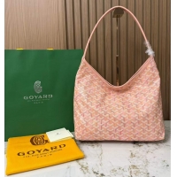 Grade Design Goyard Hobo Boheme Bag Mini 020225 Multicolored Powder Pink