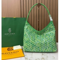 Top Quality Goyard Hobo Boheme Bag Mini 020225 Multicolored Meadow Green