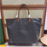 Wholesale Goyard Original Saint Louis Tote Bag XXL 2376 Black And Tan