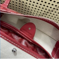 Hot Sale Goyard Artois Original Zipper Bag GM 00319 Red