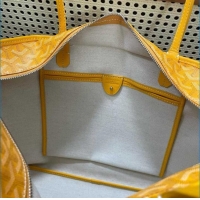 Discount Goyard Artois Original Zipper Bag GM 00319 Yellow