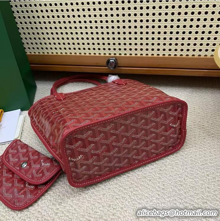 Pretty Style Goyard Original Anjou Reversible Bag Mini 2399 Red