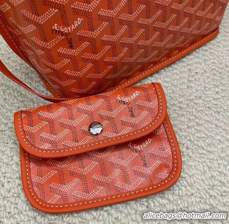 Top Quality Goyard Original Anjou Reversible Bag Mini 2399 Orange