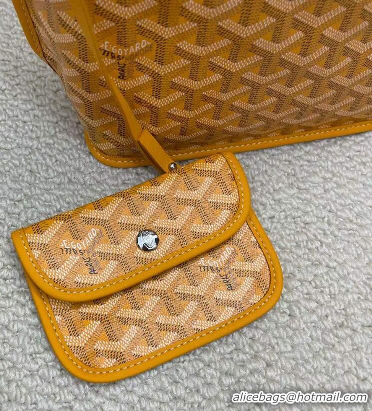 Unique Discount Goyard Original Anjou Reversible Bag Mini 2399 Yellow