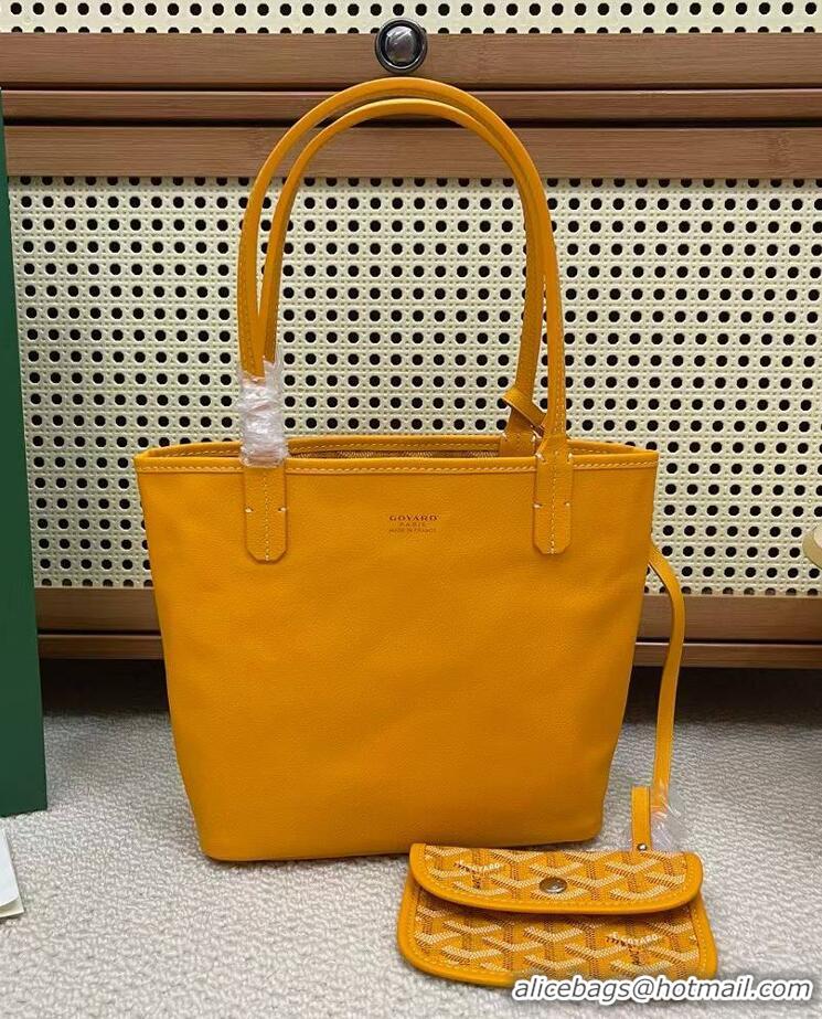 Unique Discount Goyard Original Anjou Reversible Bag Mini 2399 Yellow