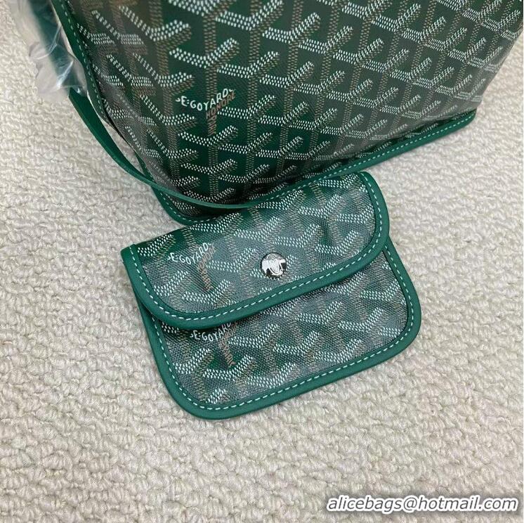 Charming Goyard Original Anjou Reversible Bag Mini 2399 Green