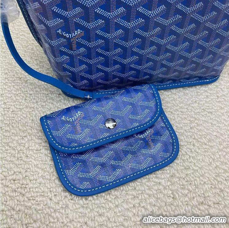 Discount Goyard Original Anjou Reversible Bag Mini 2399 Light Blue