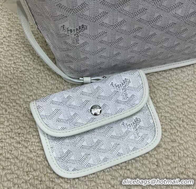 Spot Bulk Goyard Original Anjou Reversible Bag Mini 2399 White