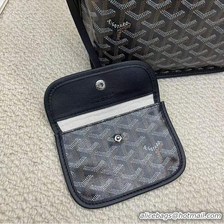 Top Quality Goyard Original Anjou Reversible Bag Mini 2399 Black