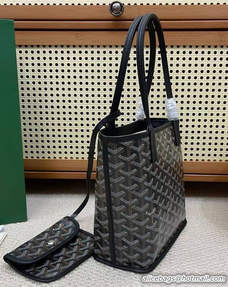 Top Quality Goyard Original Anjou Reversible Bag Mini 2399 Black