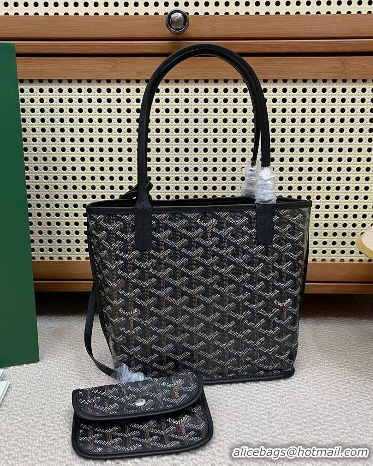 Top Quality Goyard Original Anjou Reversible Bag Mini 2399 Black