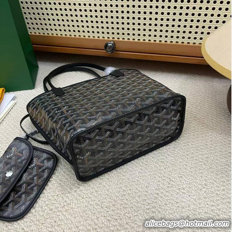 Top Quality Goyard Original Anjou Reversible Bag Mini 2399 Black