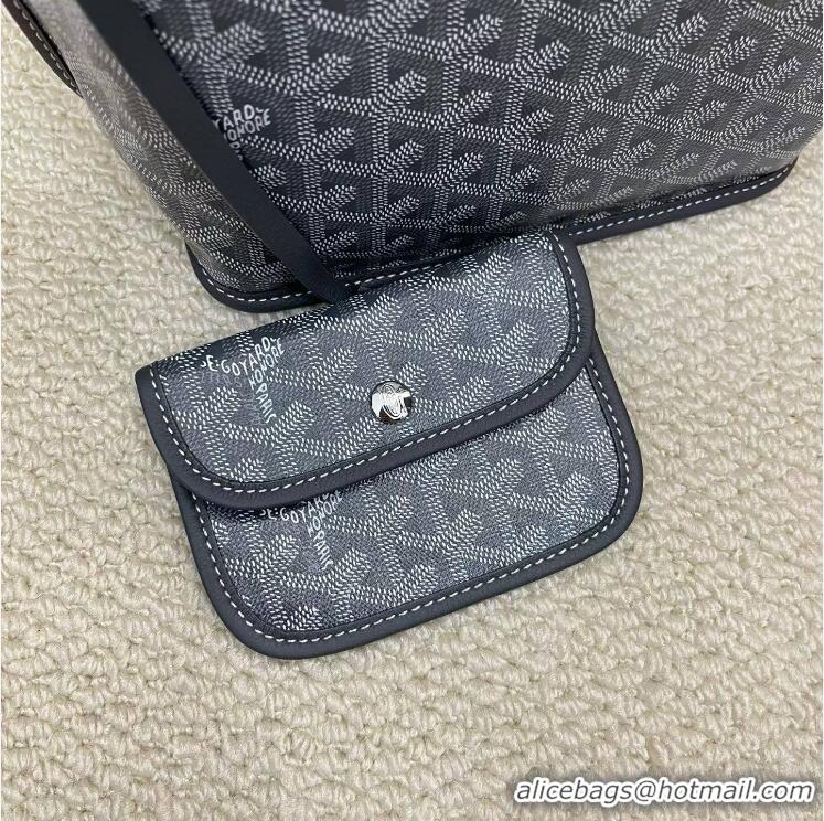 Grade Promotional Goyard Original Anjou Reversible Bag Mini 2399 Dark Grey