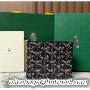 Cheapest Goyard 8 Card Slots Billfold Wallet 020085a Black