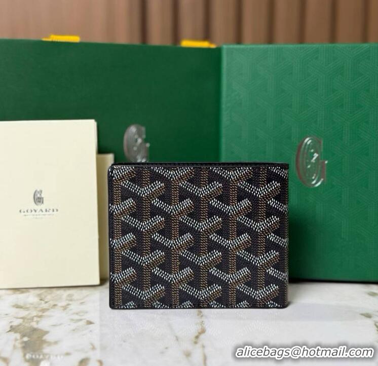 Cheapest Goyard 8 Card Slots Billfold Wallet 020085a Black