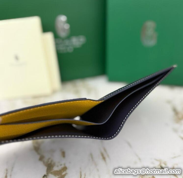 Top Quality Goyard 8 Card Slots Billfold Wallet 020085a Navy Blue
