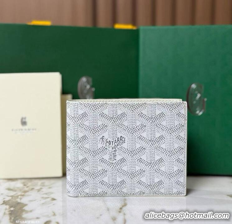 Buy Cheap Goyard 8 Card Slots Billfold Wallet 020085a White