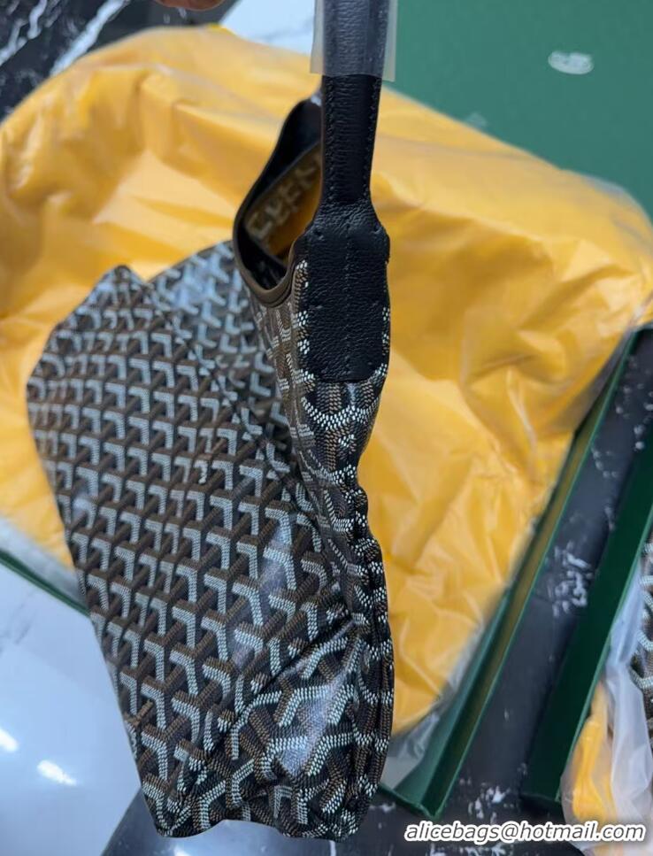 Well Crafted Cheap Goyard Boheme Hobo Bag G4591 Black