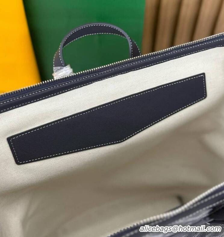 Super Quality Goyard Cisalpin Original Backpack 8039 Navy Blue