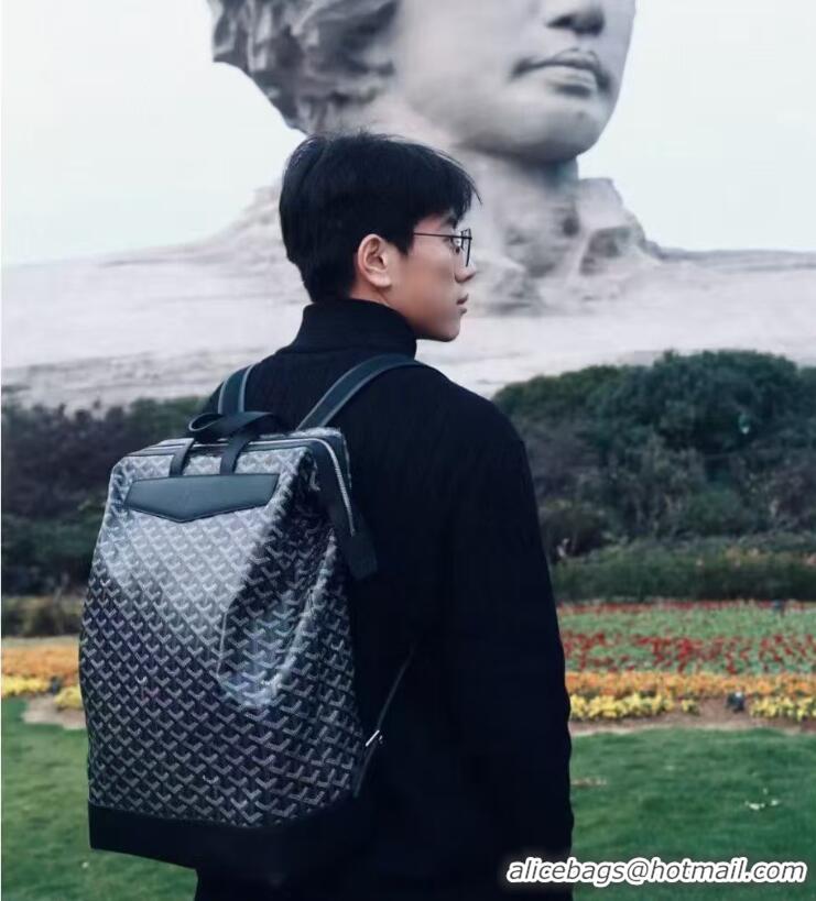 Super Quality Goyard Cisalpin Original Backpack 8039 Navy Blue